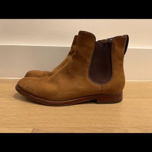 Suede Chelsea Boot by Coach